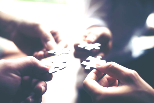 Symbolizing partnership and collaboration