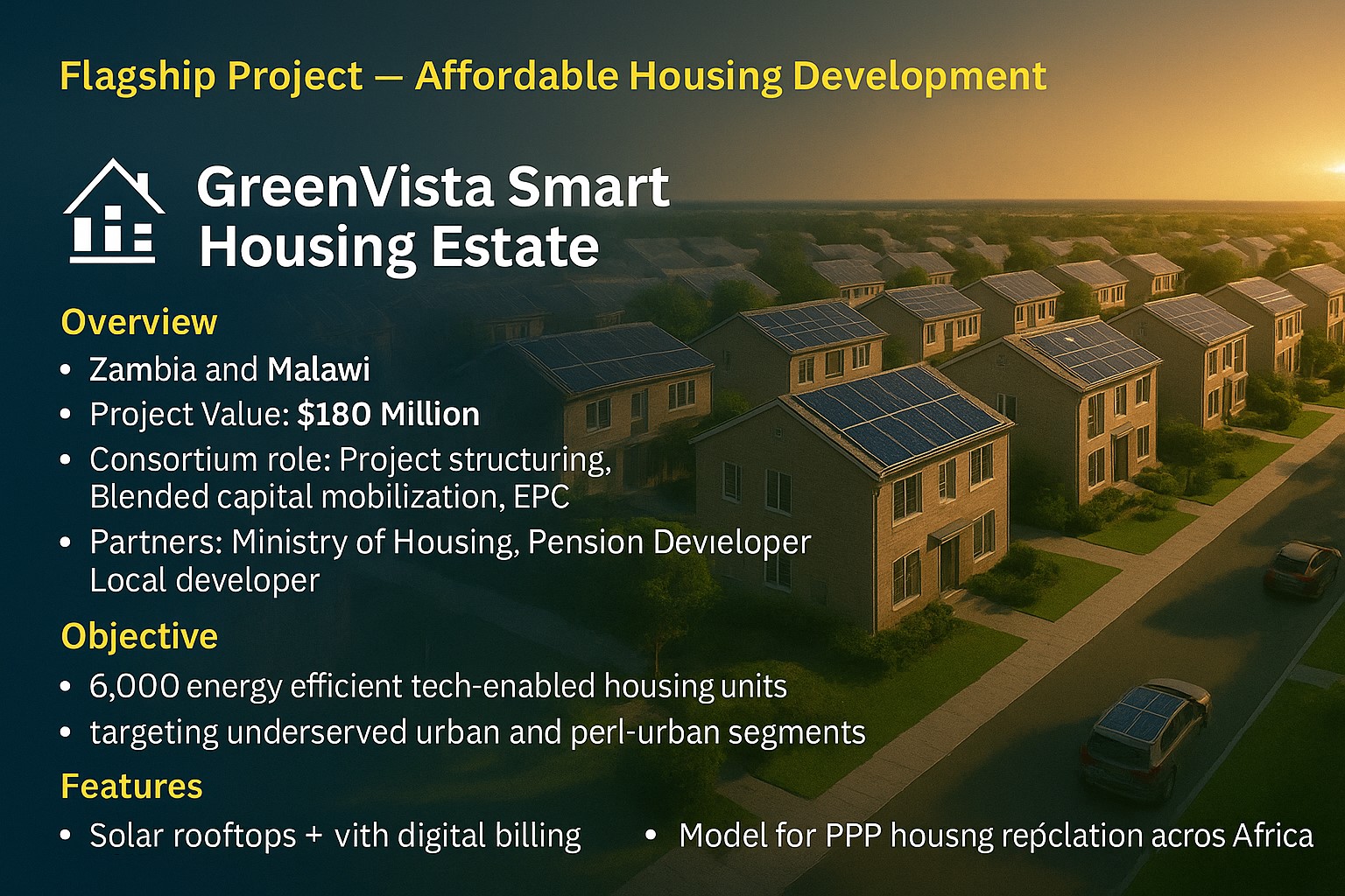 GreenVista Smart Housing Estate Project